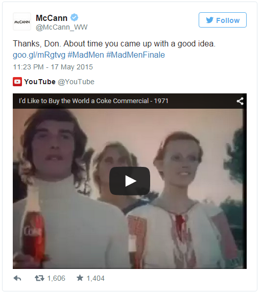 I'd Like to Buy the World a Coke